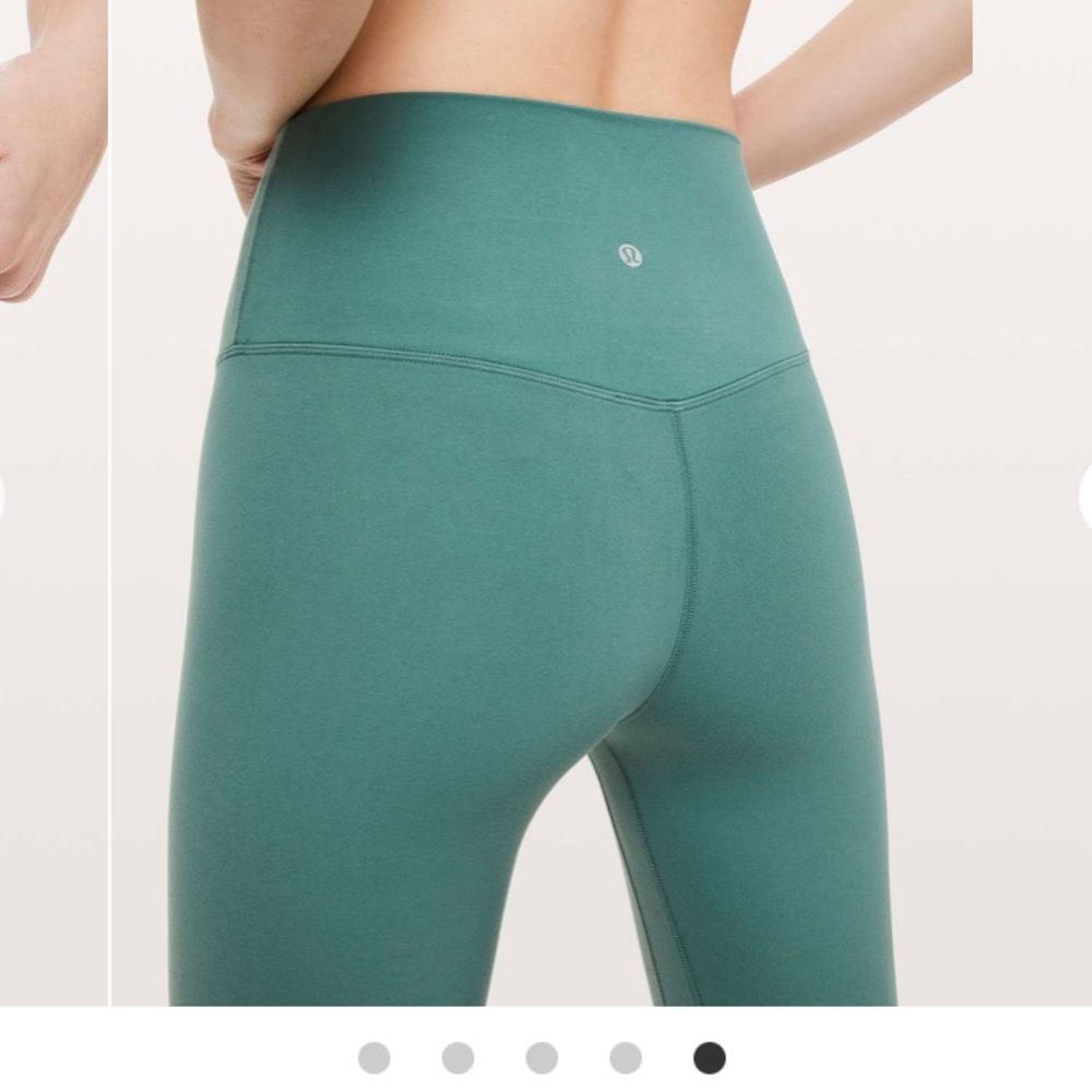 Lululemon Green Smoke Align Leggings